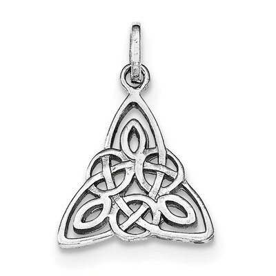Celtic Symbol Pendant Sterling Silver Rhodium-plated Polished QP4299, MPN: QP4299, 191101364013