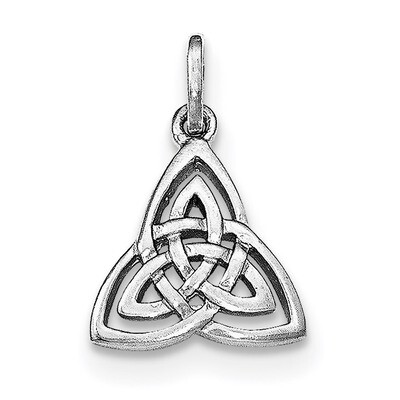 Celtic Symbol Pendant Sterling Silver Rhodium-plated Polished QP4298, MPN: QP4298, 191101458675
