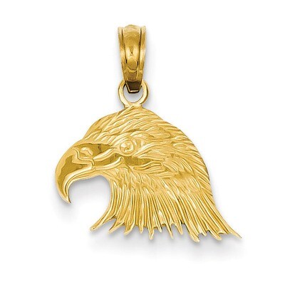 Eagle Head Pendant 14k Gold C3492, MPN: C3492, 637218001439