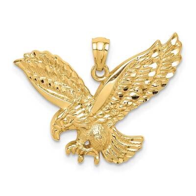 Eagle Pendant 14k Gold Diamond-cut C4578, MPN: C4578, 883957924953