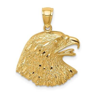 Eagle Pendant 14k Gold Diamond-cut C4576, MPN: C4576, 883957222158