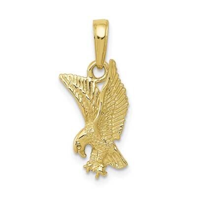 Eagle Landing Pendant 10k Gold 10C3490, MPN: 10C3490,