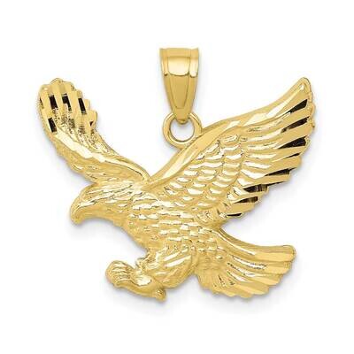 Diamond-Cut Eagle Pendant 10k Gold 10K6000, MPN: 10K6000, 191101085321