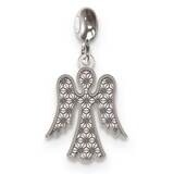 Memi Angel Charm Sterling Silver Rhodium-plated ME200-SS, MPN: ME200-SS,