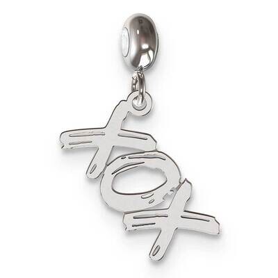 Memi xox Charm Sterling Silver Rhodium-plated ME165-SS, MPN: ME165-SS,