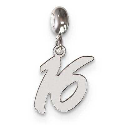 Memi 16 Charm Sterling Silver Rhodium-plated ME157-SS, MPN: ME157-SS,