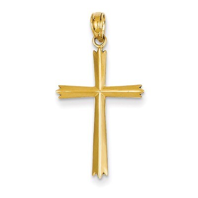 Cross Pendant 14k Gold C4237, MPN: C4237, 637218137213