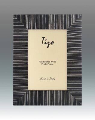 Tizo Thin Zebra 5 x 7 Inch Wood Picture Frame, MPN: VOL30-57,