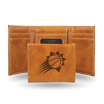 NBA Phoenix Suns Brown Faux Leather Trifold Wallet GC7731, MPN: GC7731, 767345899279