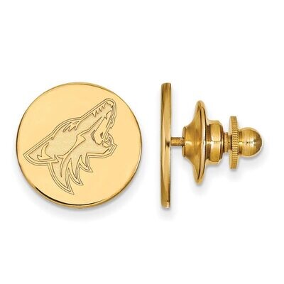 Phoenix Coyotes Lapel Pin Gold-plated Silver GP011COY, MPN: GP011COY, 886774742335