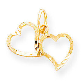 Heart Charm 10k Gold 10C421, MPN: 10C421, 886774084527