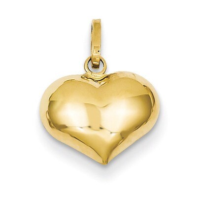 Heart Charm 14k Gold XCH97, MPN: XCH97, 886774124124