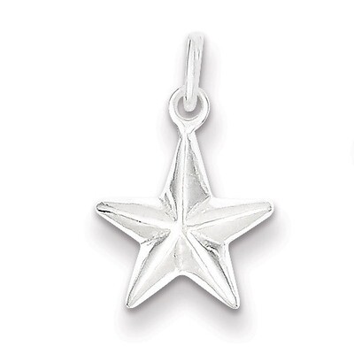 Star Charm Sterling Silver QC3891, MPN: QC3891, 883957849560