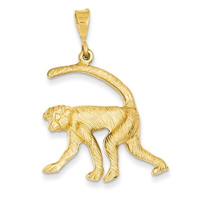 Monkey Charm 14k Gold C1166, MPN: C1166, 886774087405