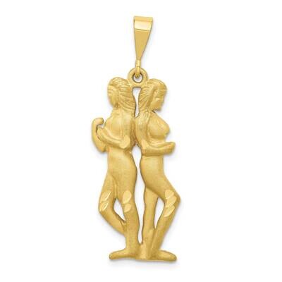 Gemini Zodiac Charm 10k Gold 10ZC466, MPN: 10ZC466,