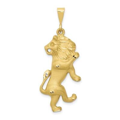 Leo Zodiac Charm 10k Gold 10ZC468, MPN: 10ZC468,
