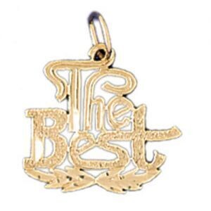 Dazzlers Jewelry The Best Pendant Necklace Charm Bracelet in Yellow, White or Rose Gold 10524, MPN:…