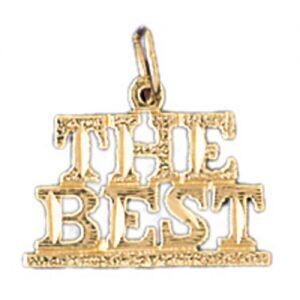Dazzlers Jewelry The Best Pendant Necklace Charm Bracelet in Yellow, White or Rose Gold 10523, MPN:…