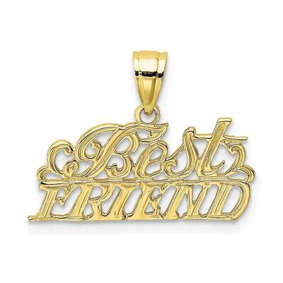 Best Friend Pendant 10k Gold 10D3894, MPN: 10D3894,