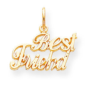 BEST FRIEND CHARM 10k Gold 10C223, MPN: 10C223, 886774084244