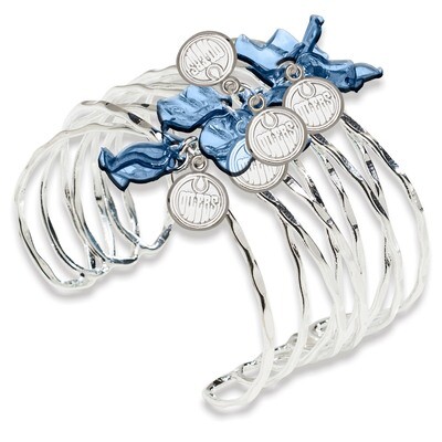 Edmonton Oilers Celebration Cuff Bracelet OIL074BR