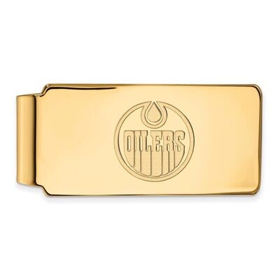 Edmonton Oilers Money Clip 14k Yellow Gold 4Y005OIL, MPN: 4Y005OIL, 886774738840
