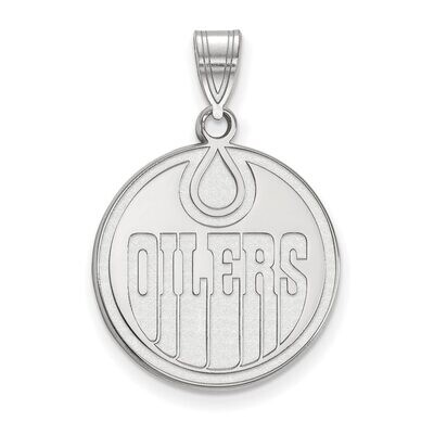 Edmonton Oilers Large Pendant Sterling Silver SS002OIL, MPN: SS002OIL, 886774744889