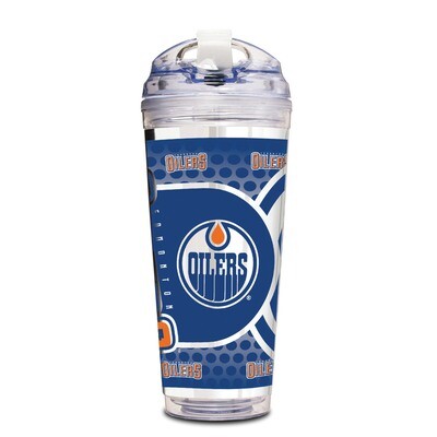 NHL Edmonton Oilers 24 oz Double Wall Acrylic Tumbler GC6704, MPN: GC6704,