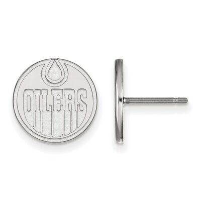 Edmonton Oilers Small Post Earring 14k White Gold 4W004OIL, MPN: 4W004OIL, 886774830773