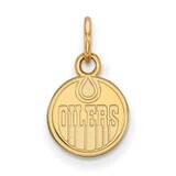 Edmonton Oilers Extra-Small Pendant Gold-plated Sterling Silver GP017OIL, MPN: GP017OIL, 1911011522…