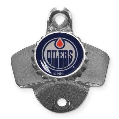 NHL Edmonton Oilers Wall Mounted Bottle Opener GC6128