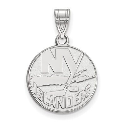 New York Islanders Medium Pendant Sterling Silver SS003ISL, MPN: SS003ISL, 886774745084