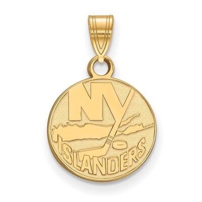 New York Islanders Small Pendant 14k Yellow Gold 4Y002ISL, MPN: 4Y002ISL, 886774738321
