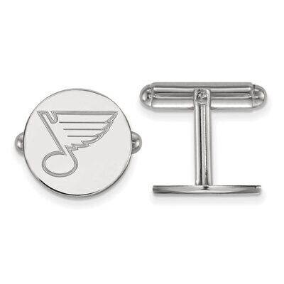 Saint Louis Blues Cufflinkss Sterling Silver SS010BLE, MPN: SS010BLE, 886774746050