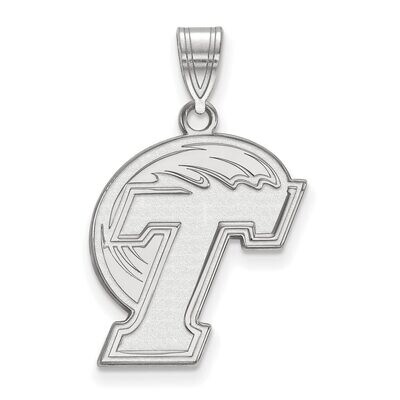 Tulane University Large Pendant 14k White Gold 4W002TUL, MPN: 4W002TUL, 886774827490