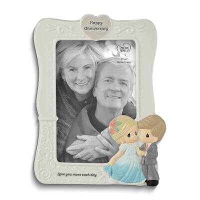 Precious Moments Anniversary Photo Frame With Dressed Up Couple GM25333, MPN: GM25333, 842181123778