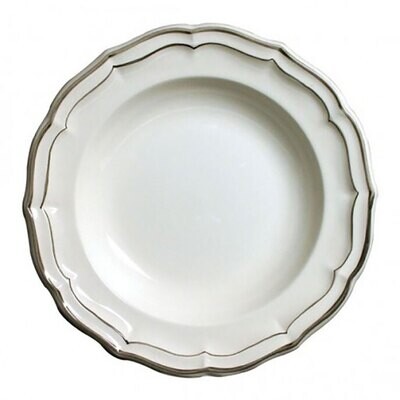 Gien Filet Taupe Rim Soup 1692ACRE22, MPN: 1692ACRE22, 840769063249