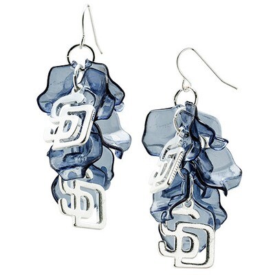 San Diego Padres Celebration Dangle Earrings PAD074ERD