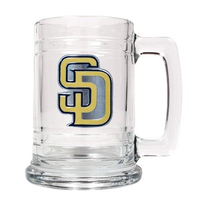 San Diego Padres 15oz Glass Tankard GC892, MPN: GC892, 89006606287