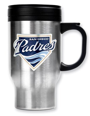 San Diego Padres 16oz Stainless Steel Travel Mug GC922, MPN: GC922, 89006606775