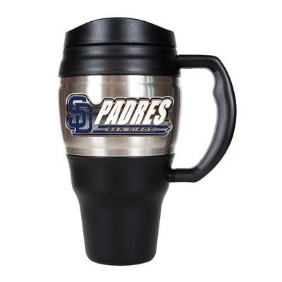 MLB San Diego Padres 20oz Stainless Steel Travel Mug GC5113, MPN: GC5113, 89006564815