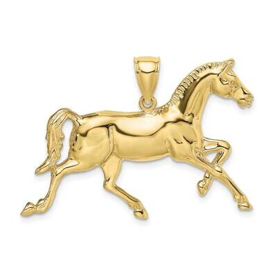 2-D Polished Horse Charm 10k Gold 10K6538, MPN: 10K6538,