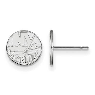 New York Islanders Extra-Small Post Earrings Sterling Silver Rhodium-plated SS012ISL, MPN: SS012ISL…
