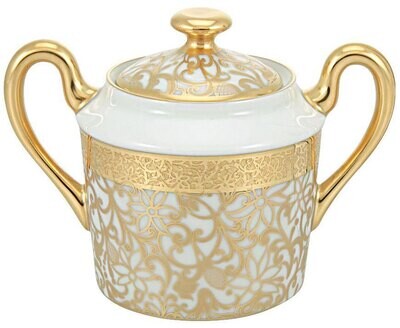 Raynaud Tolede Gold White Sugar Bowl, MPN: 0523-19-435027, 3660006625583