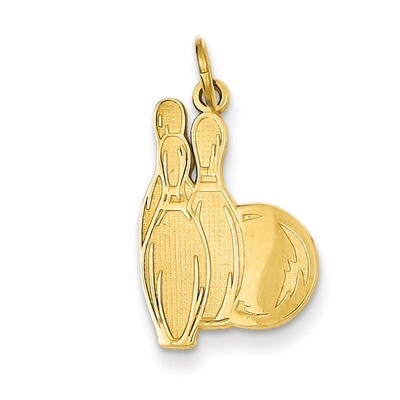 Bowling Pins Charm 14k Gold K3553, MPN: K3553, 886774100500