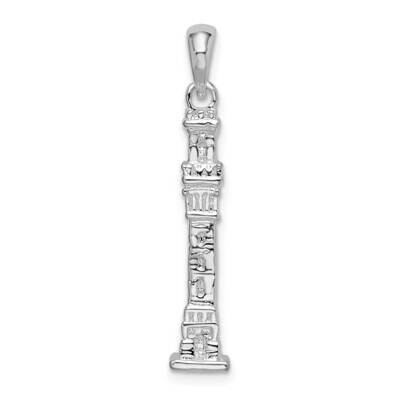 3D Pilgrim Memorial, Ma Pendant Sterling Silver Polished QC10402, MPN: QC10402, 637218178100