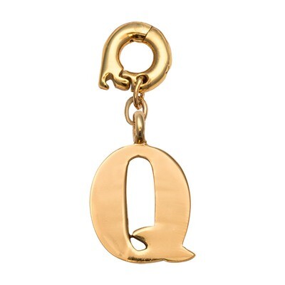 Nikki Lissoni Q Charm Gold-Plated D1129GSQ, MPN: D1129GSQ, 8718819239062