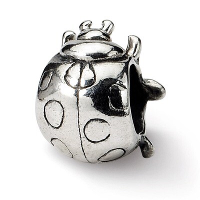 Ladybug Bead - Sterling Silver QRS1194, MPN: QRS1194, 883957276946