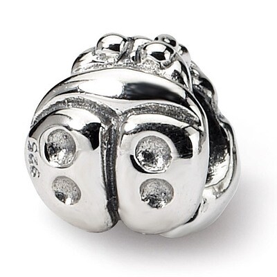 Ladybug Bead - Sterling Silver QRS721, MPN: QRS721, 883957727080