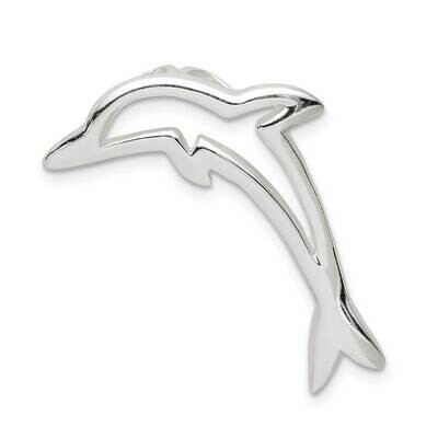 Dolphin Chain Slide Sterling Silver QP5361, MPN: QP5361, 883957939940